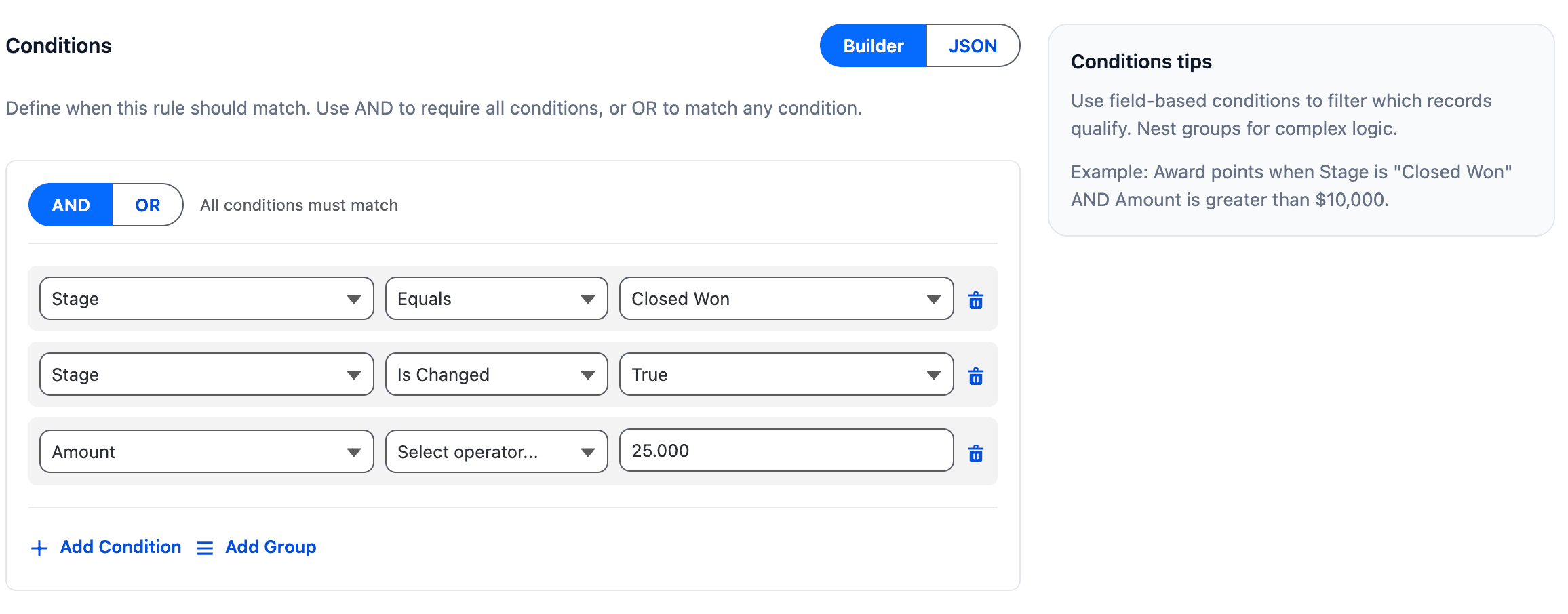 Logic Builder